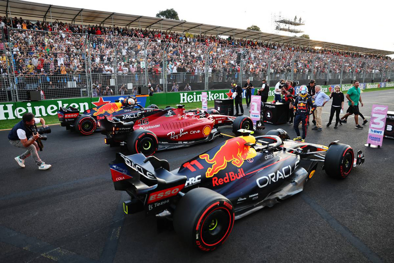 2022年 F1オーストラリアGP 決勝：暫定スターティンググリッド