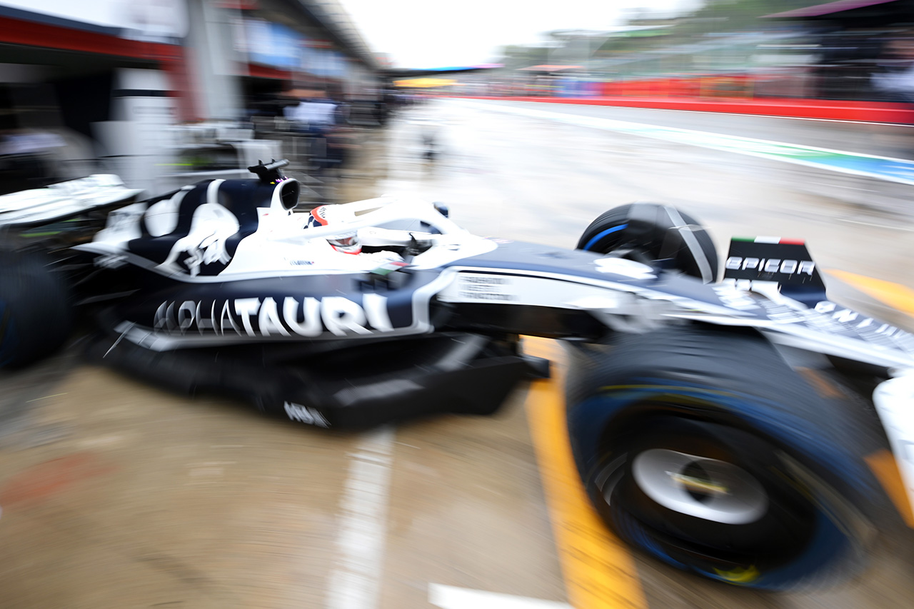 F1エミリア・ロマーニャGP FP1 速報：シャルル・ルクレールが首位発進！角田裕毅は9番手