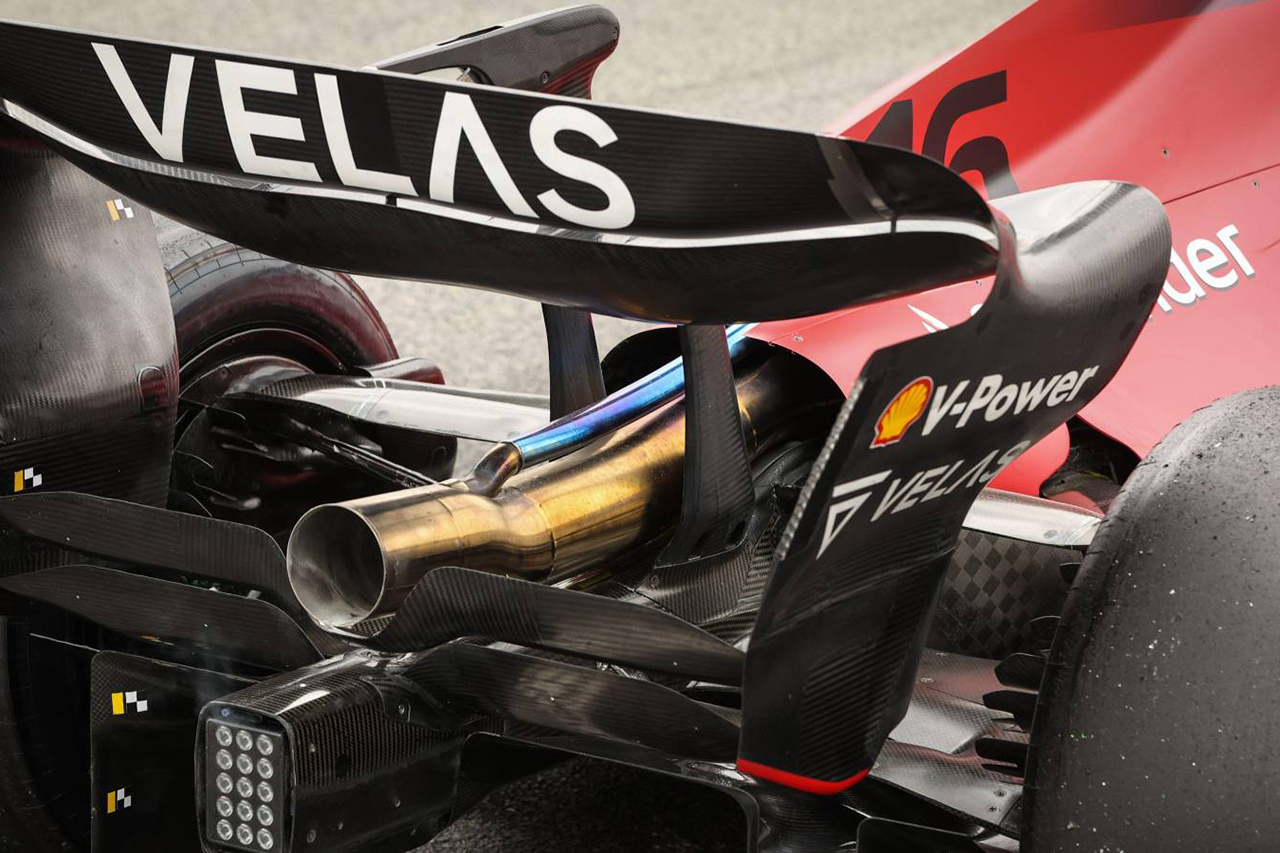 フェラーリ、F1マイアミGPで直線速度アップの新型リアウイングを投入