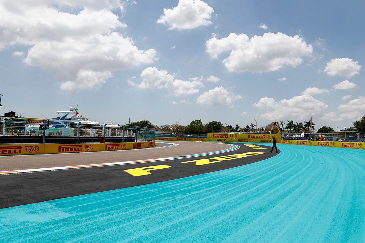 2022年 F1マイアミGP：サーキット＆タイヤコンパウンド情報