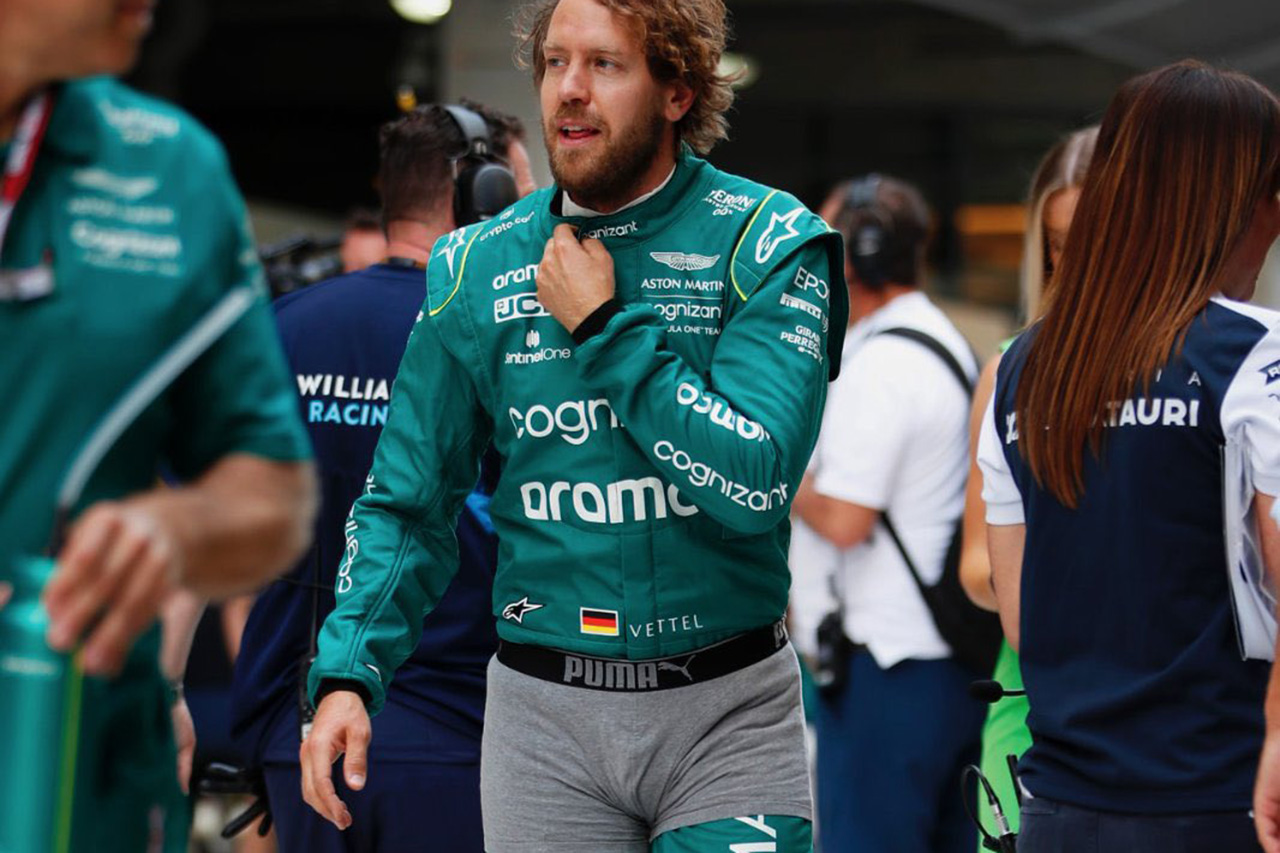 F1：ベッテル、レーシングスーツにブリーフ重ね着でFIAの決定を嘲笑 / マイアミGP