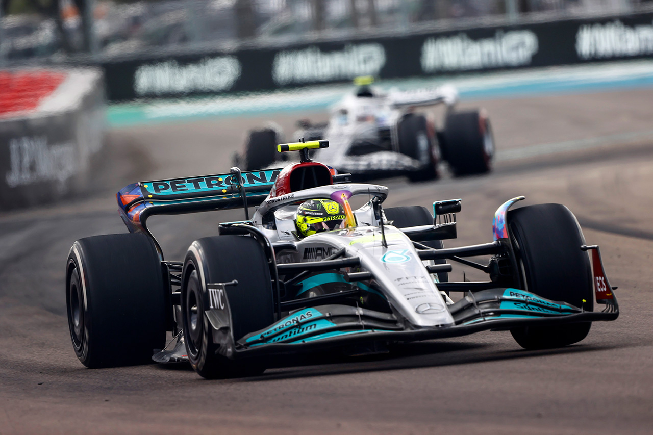 ルイス・ハミルトン 「運勢が変わるまでは頑張り続けるしかない」 / メルセデス F1 マイアミGP 決勝