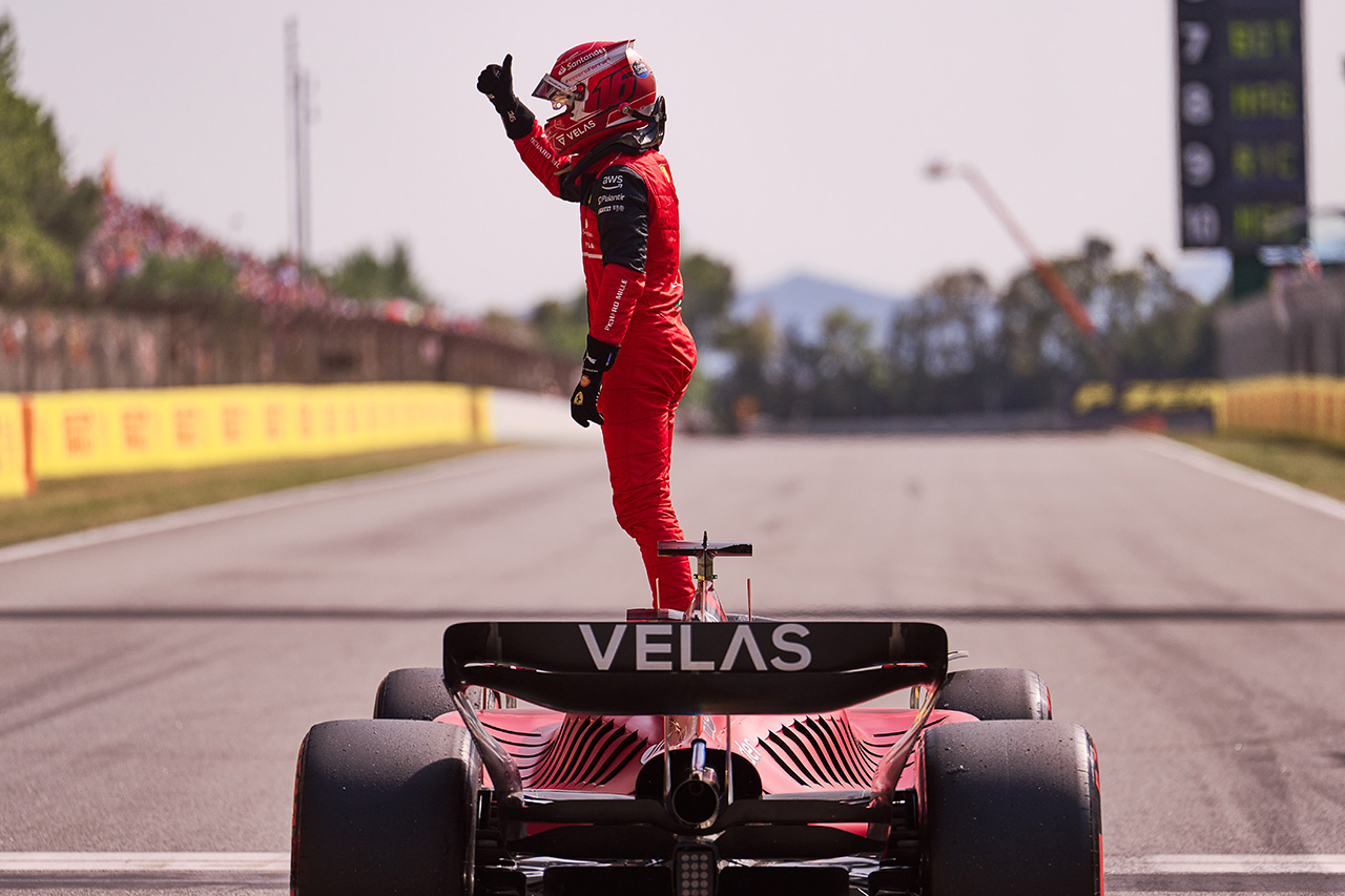 シャルル・ルクレール 「タイヤの状況を好転させることができた」 / スクーデリア・フェラーリ F1スペインGP 予選