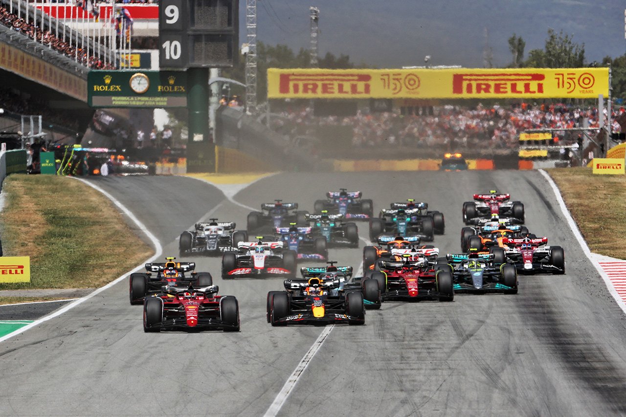 F1スペインGP決勝分析：ルクレールのリタイアで覆われたタイヤへの対応