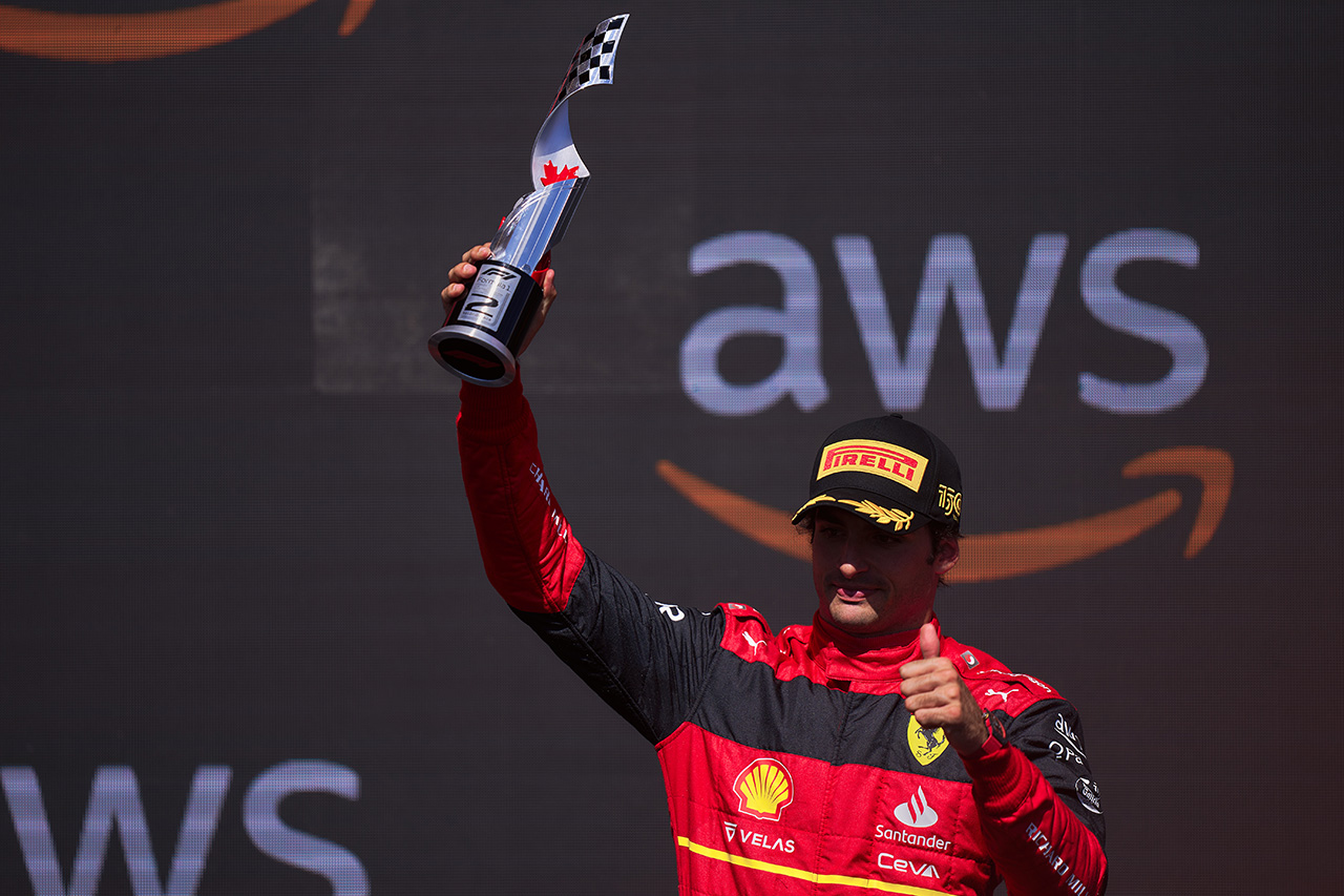 カルロス・サインツJr. 初勝利は逃すも「僕がコース上で最速の男だった」 / スクーデリア・フェラーリ F1カナダGP 決勝