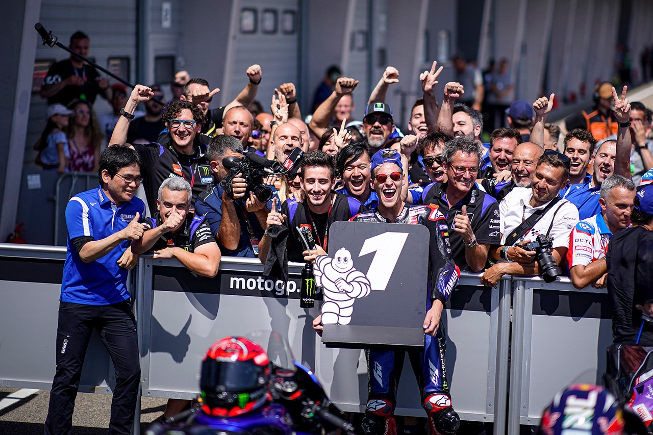 MotoGP ドイツGP 決勝：ファビオ・クアルタラロが今季3勝目