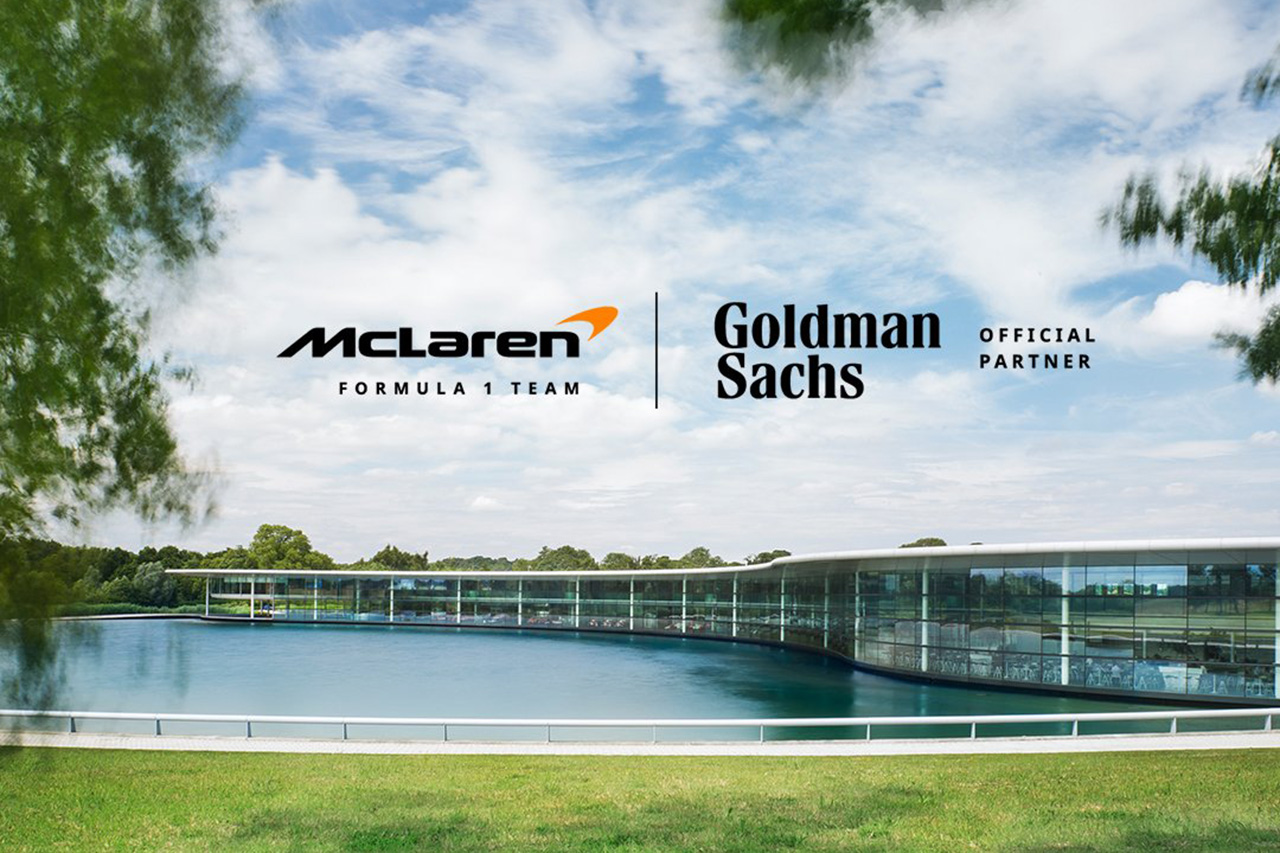 マクラーレンF1、ゴールドマン・サックスとのパートナー契約を発表