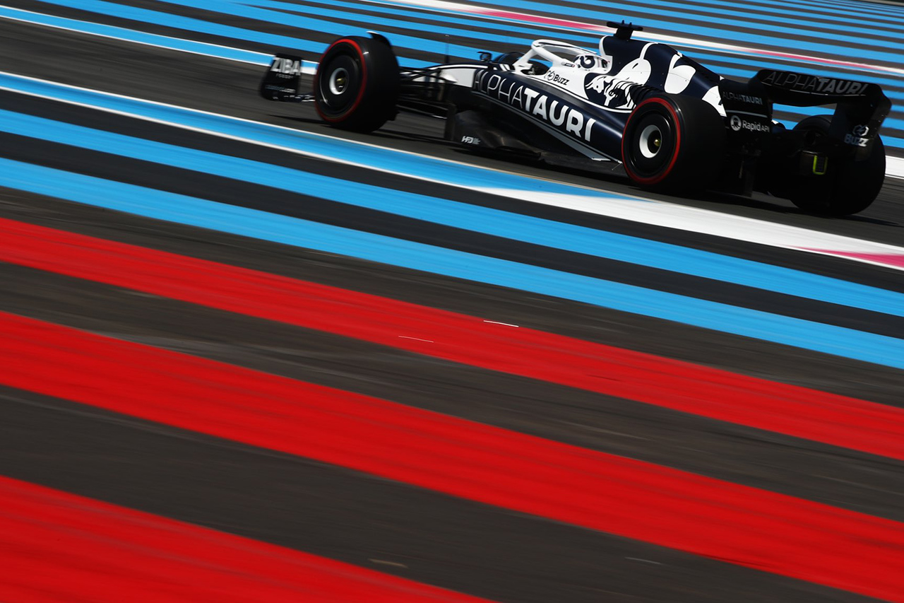 F1フランスGP フリー走行3回目 速報：マックス・フェルスタッペンが最速 角田裕毅が10番手