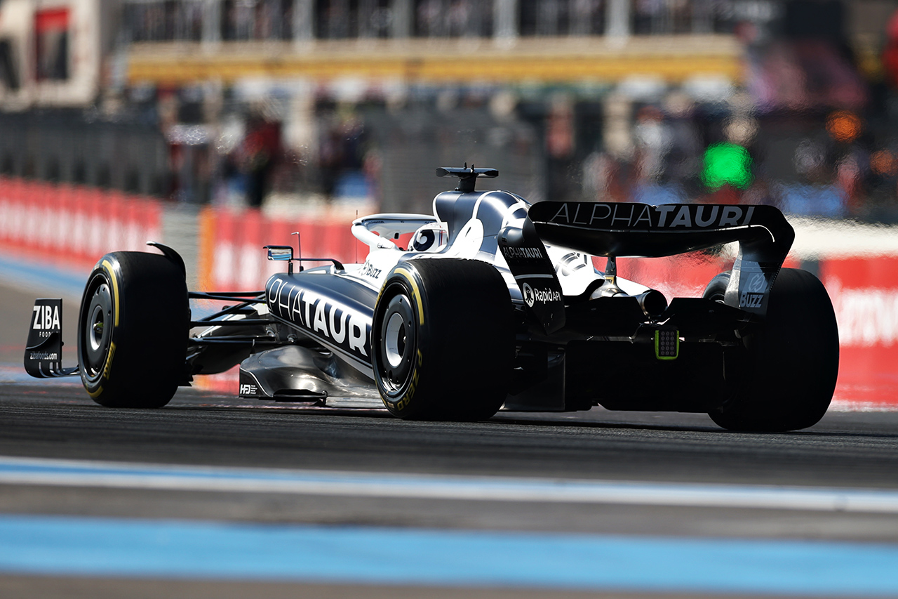 アルファタウリF1 「アップデートは期待どおりのパフォーマンスを提供」 / F1フランスGP 金曜フリー走行