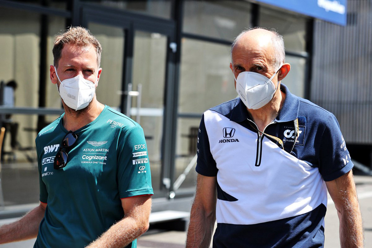 F1：セバスチャン・ベッテルとフランツ・トスト