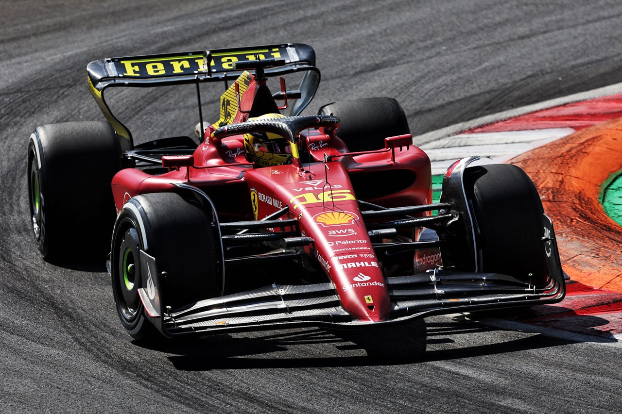 F1イタリアGP FP1：フェラーリが順位表では1-2もマックス・フェルスタッペンが別次元の速さ