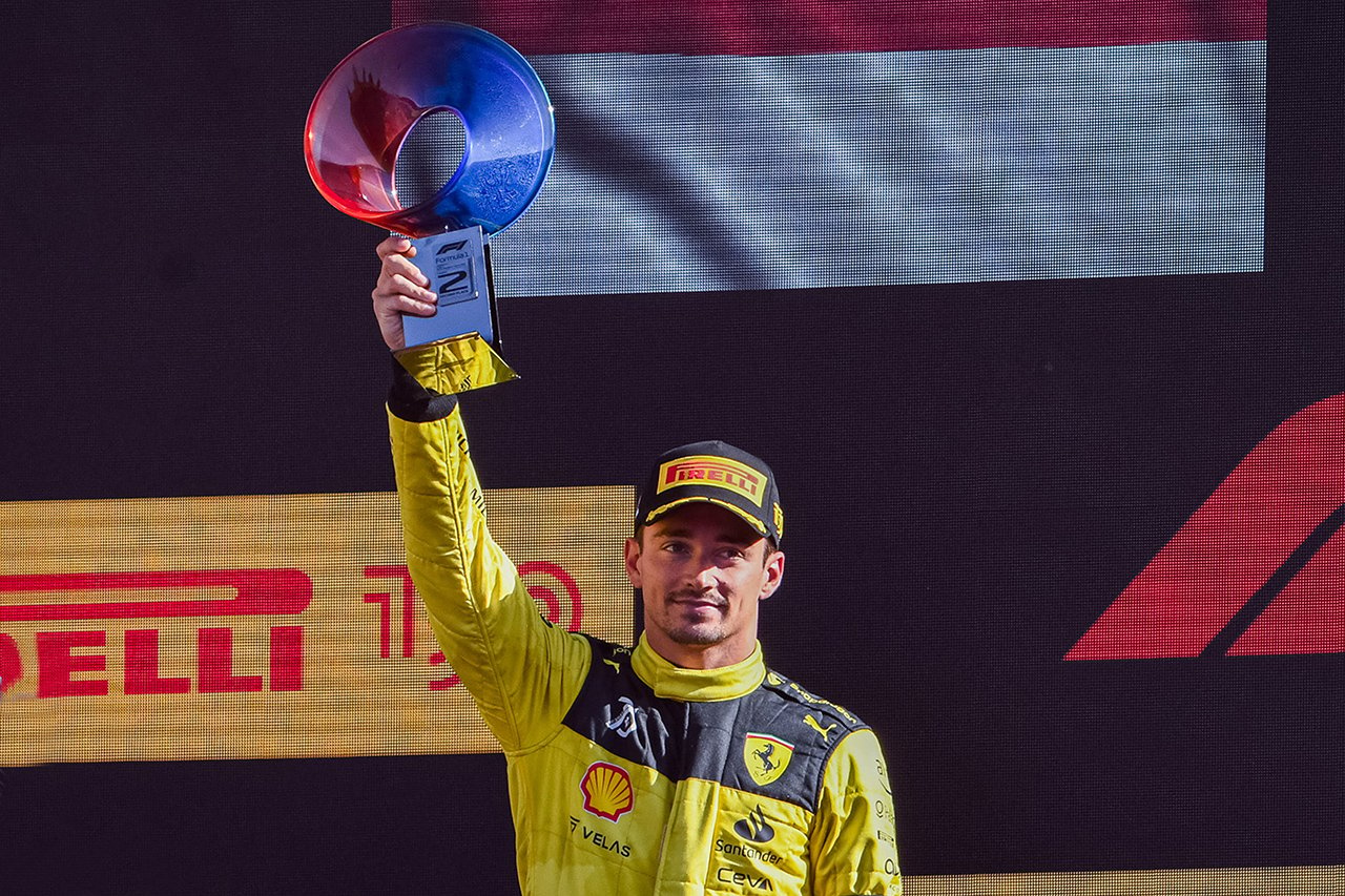 シャルル・ルクレール 2位表彰台 「ティフォシのために勝ちたかった」 / スクーデリア・フェラーリ F1イタリアGP 決勝