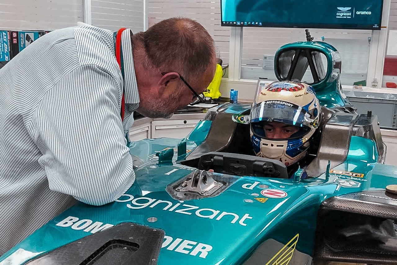 新F2王者フェリペ・ドルゴビッチ、アストンマーティンF1での作業を開始