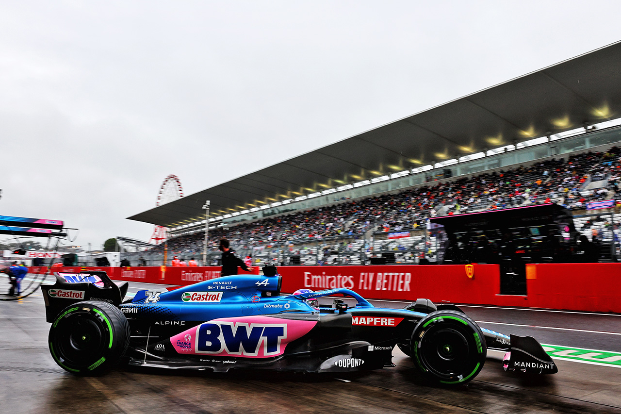 フェルナンド・アロンソ アルピーヌF1チーム 日本グランプリ