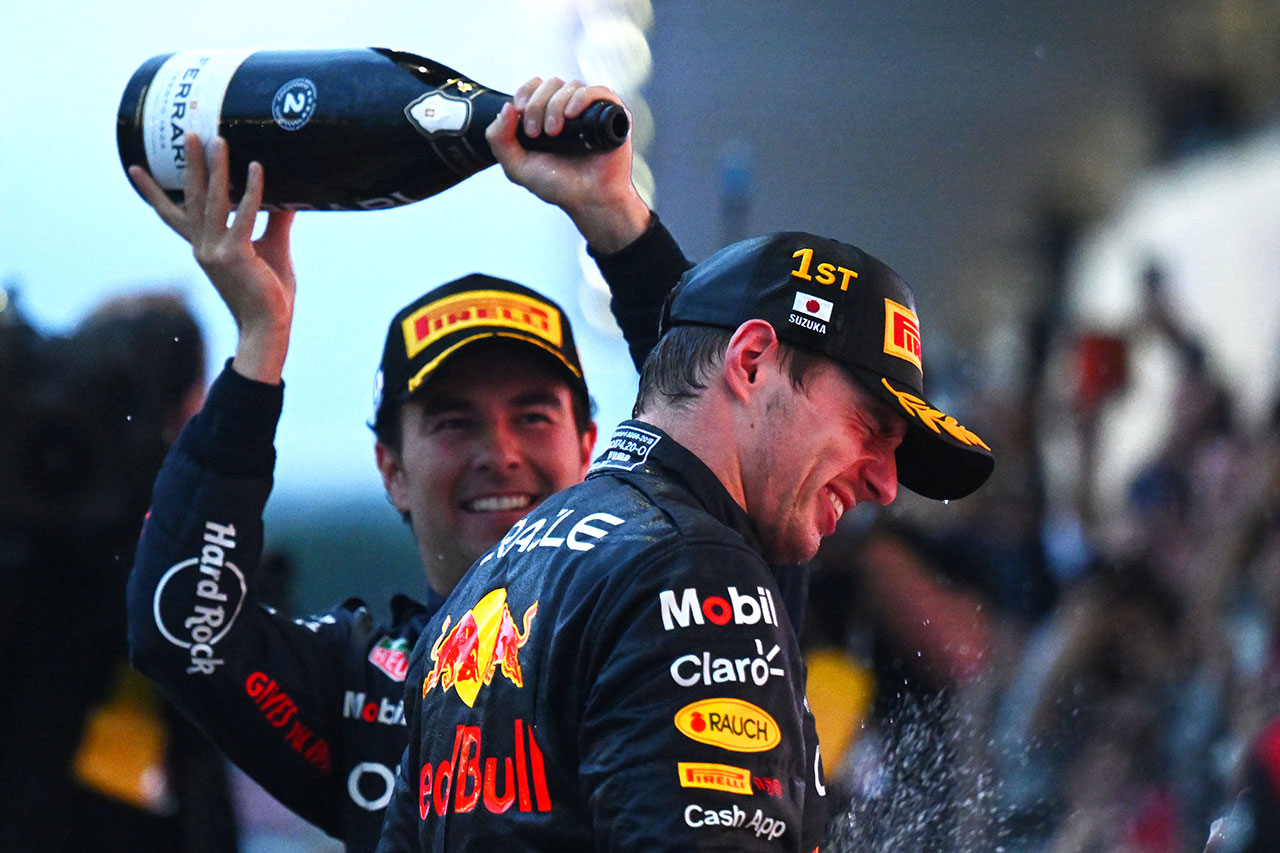 セルジオ・ペレス 「ホンダの前でワンツーを決められて嬉しい」 / レッドブル・レーシング F1日本GP