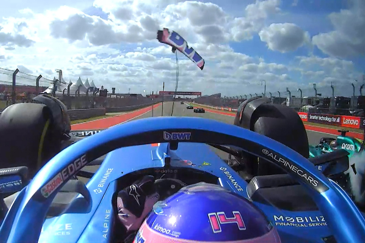 【動画】 フェルナンド・アロンソとランス・ストロールが危険なクラッシュ / F1アメリカGP