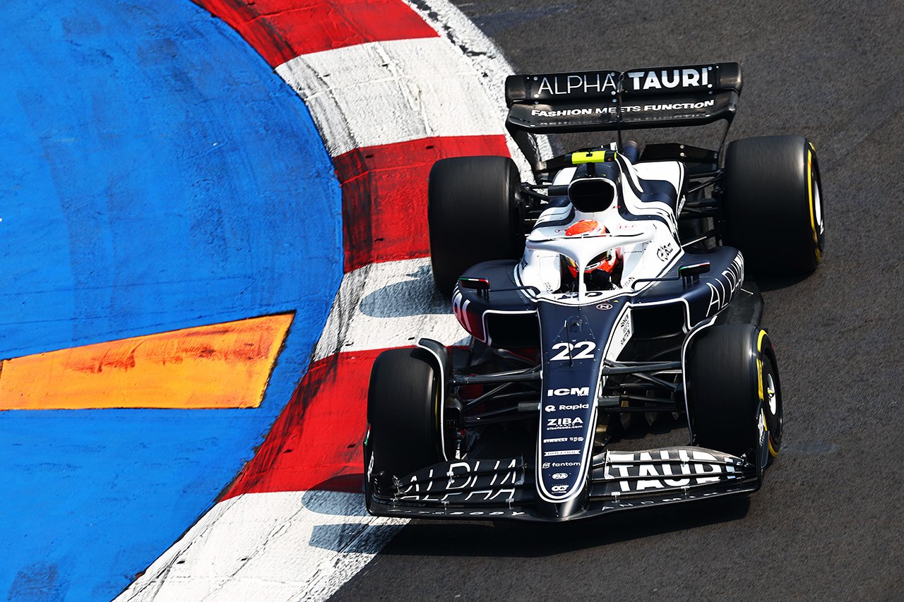 F1メキシコシティGP 予選Q1：アルファタウリF1の角田裕毅は9番手で通過