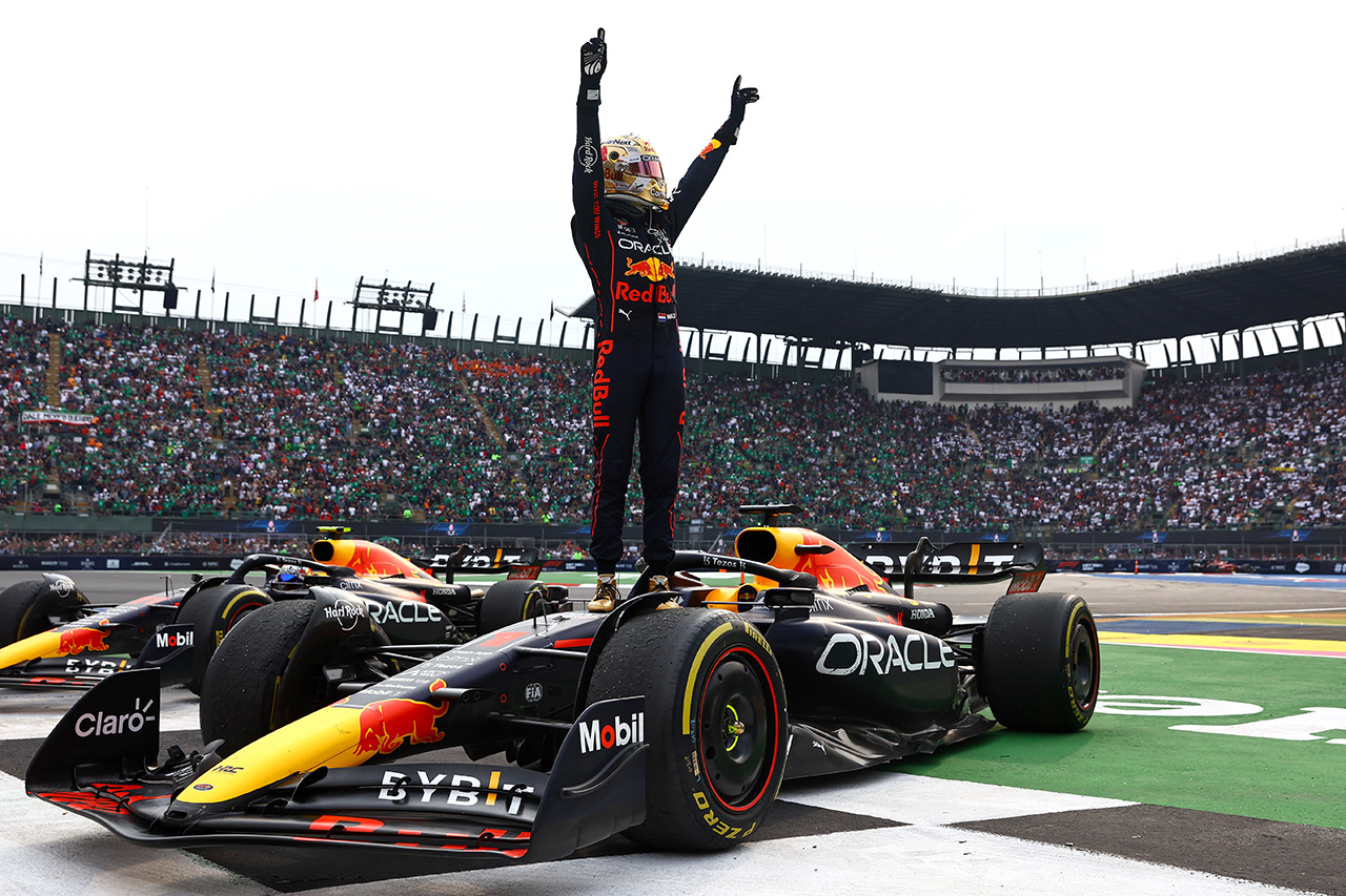 F1メキシコGP 決勝：フェルスタッペンが14勝目で年間最多記録を更新