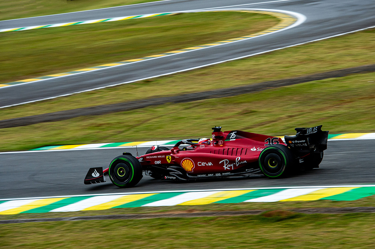 フェラーリ、シャルル・ルクレールのQ3インターは「戦略的ギャンブル」 / F1ブラジルGP 予選