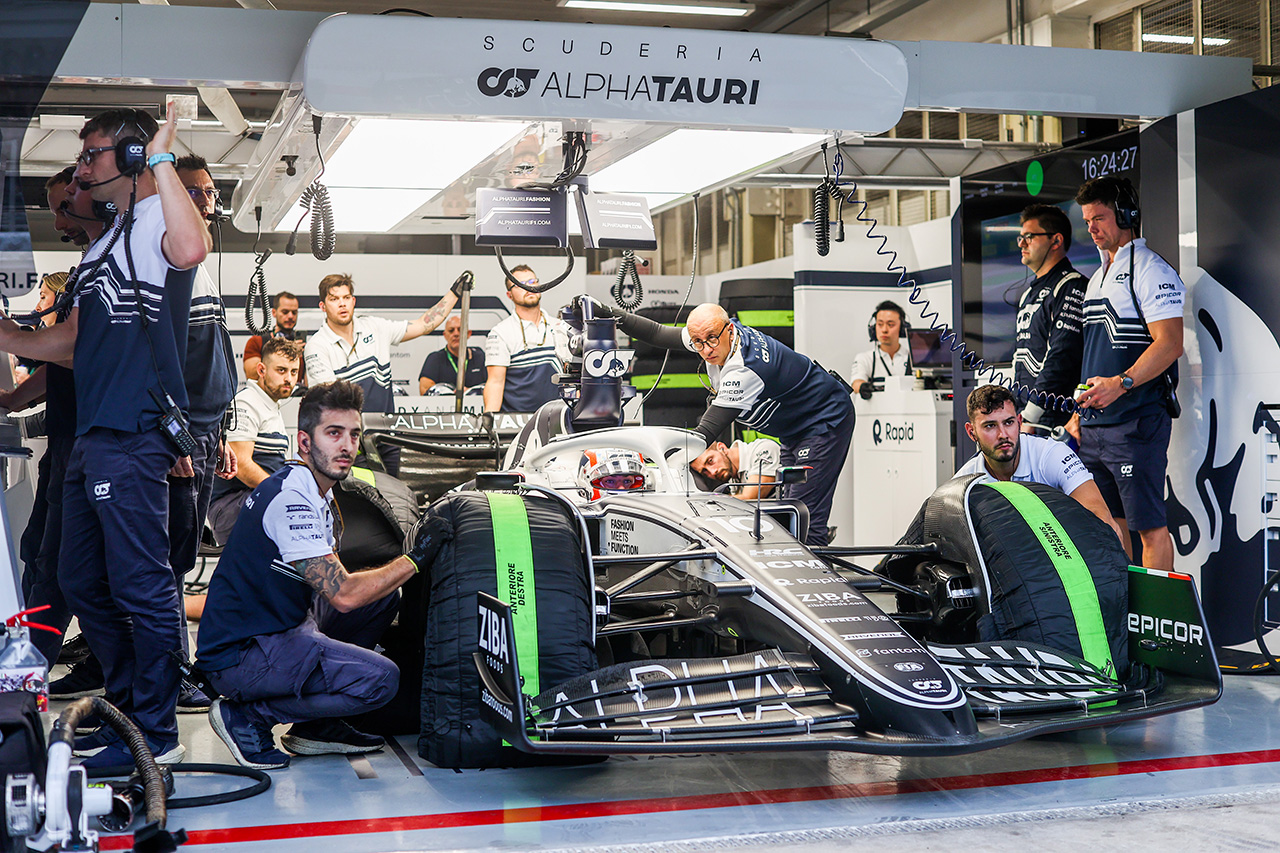 ピエール・ガスリー スクーデリア・アルファタウリ F1 ブラジルグランプリ