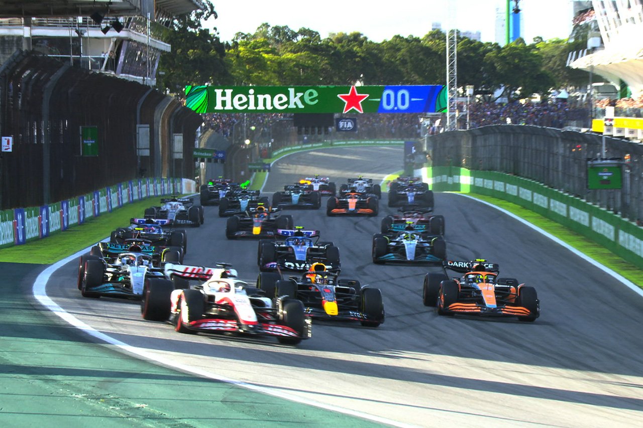 2022年 F1ブラジルGP スプリント 順位結果