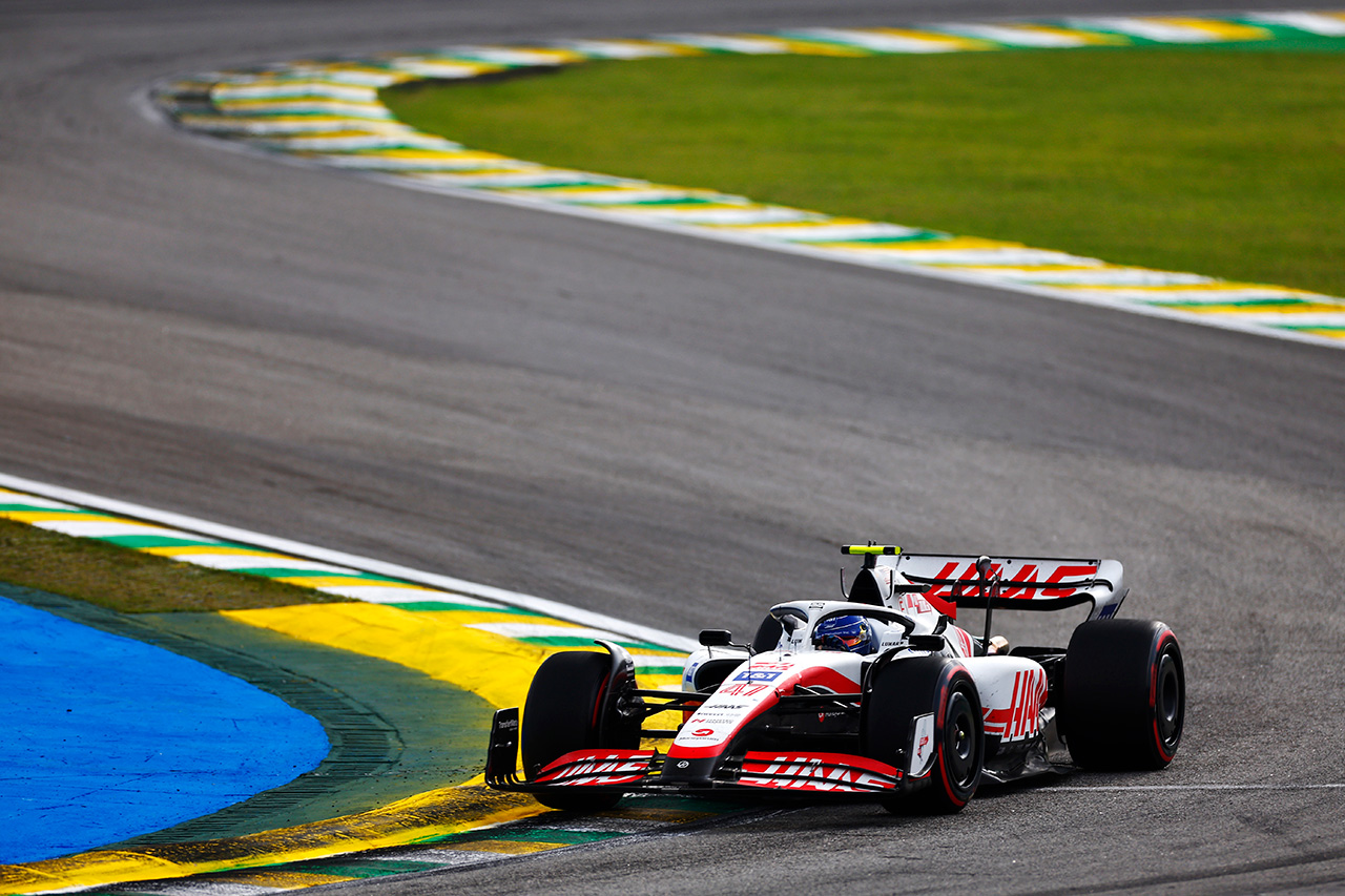 ミック・シューマッハ ハースF1チーム ブラジルグランプリ