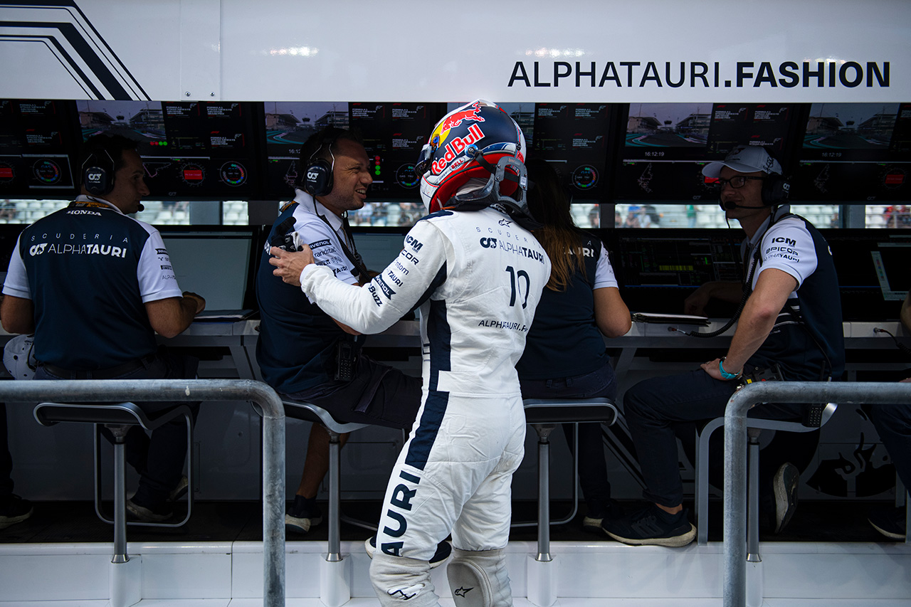 Pierre Gasly Scuderia AlphaTauri F1 Abu Dhabi Grand Prix