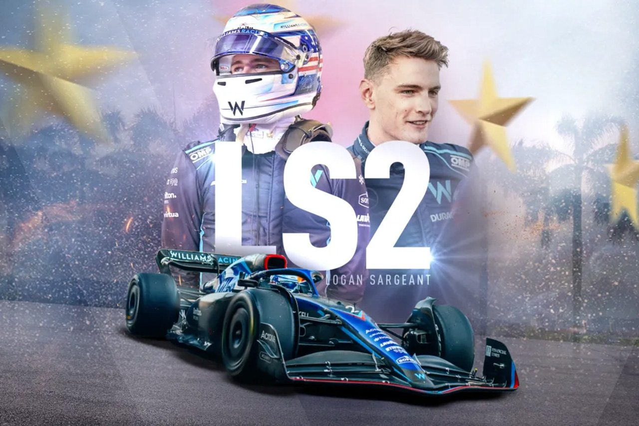 ローガン・サージェント、F1キャリアの固定カーナンバーは“2”を選択