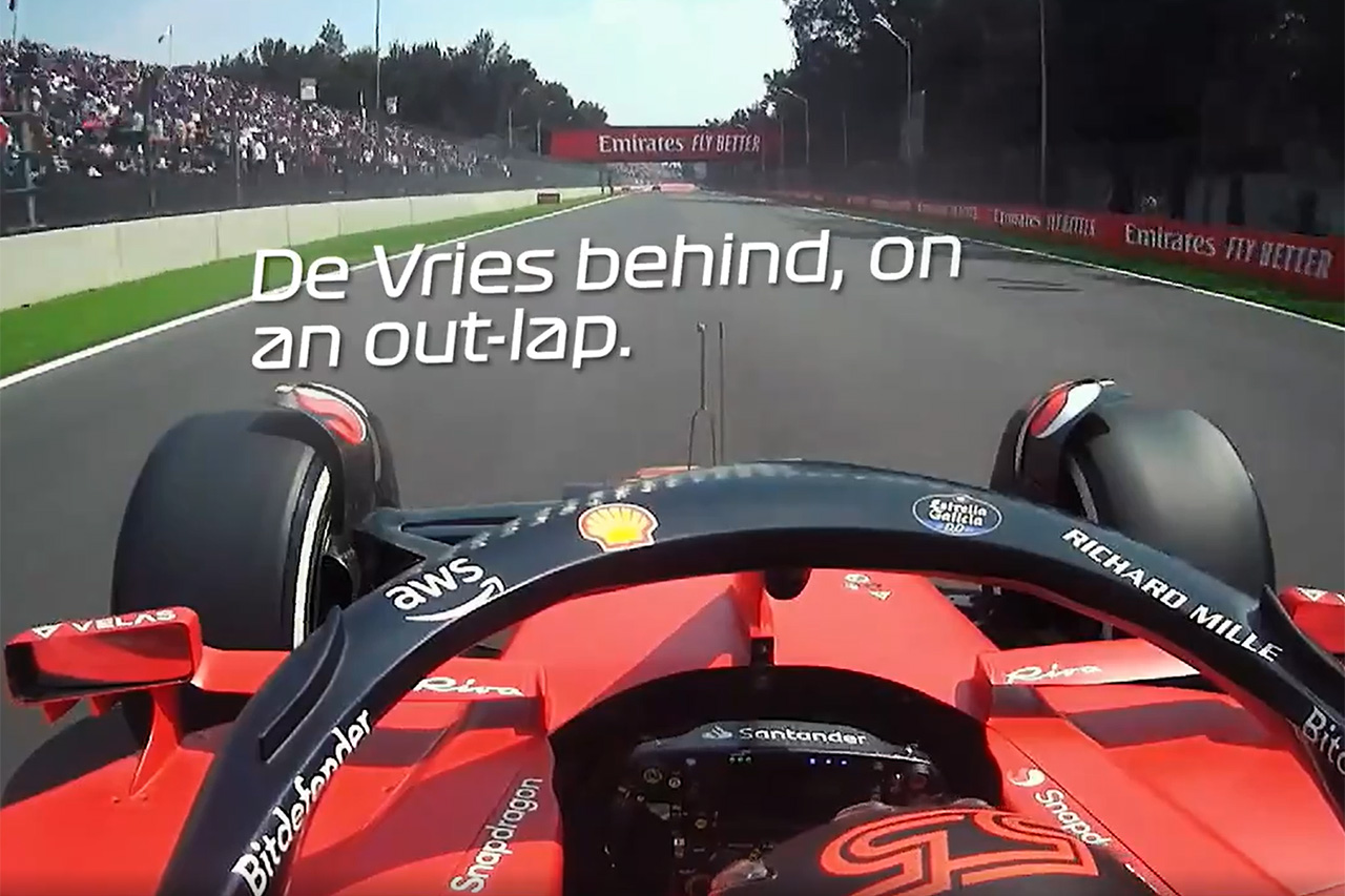 【F1動画】 カルロス・サインツ 「デ・フリース？誰？何？デブリ？」