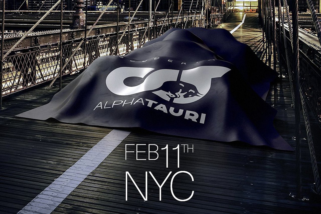 アルファタウリF1、2023年F1マシン『AT04』のリバリーを2月11日に発表