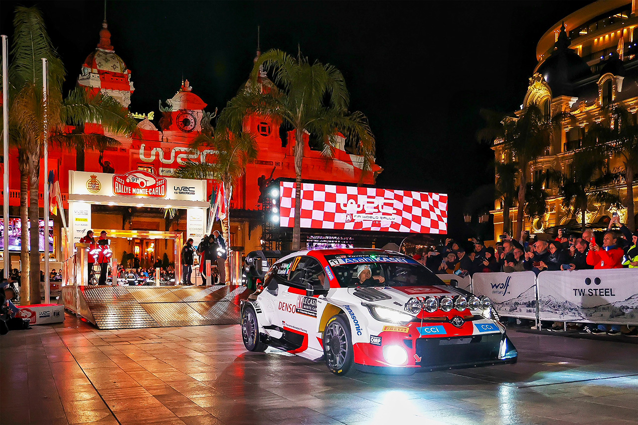 WRC：トヨタ 2023年第1戦ラリー・モンテカルロ デイ1 レポート