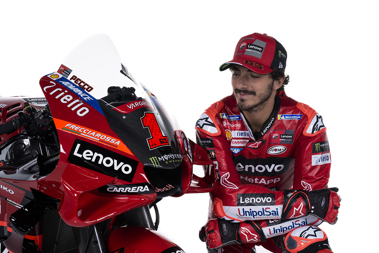 MotoGP：フランチェスコ・バニャイア、2023年にカーナンバー1を使用