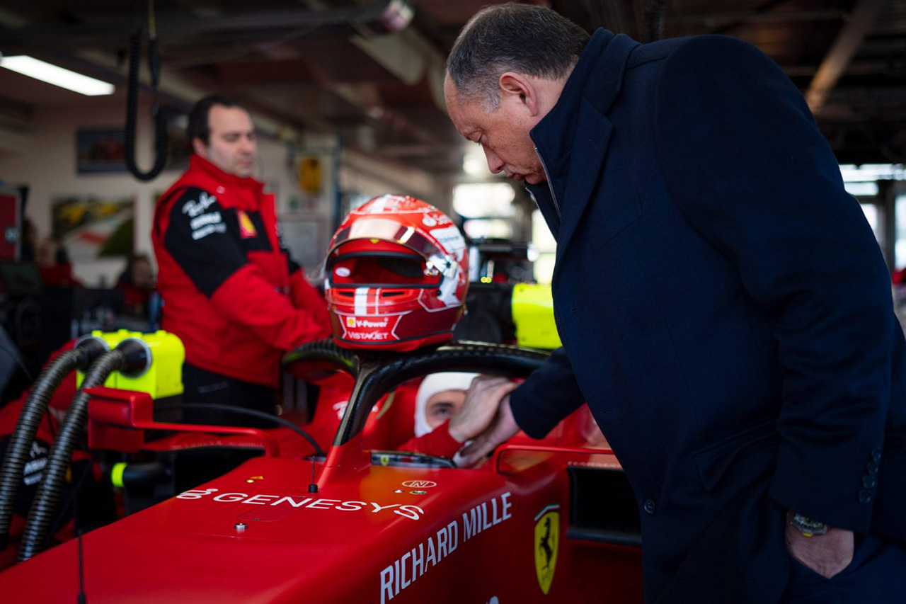フェラーリF1代表フレデリック・バスール 「ルクレールとの契約交渉は優先事項ではない」