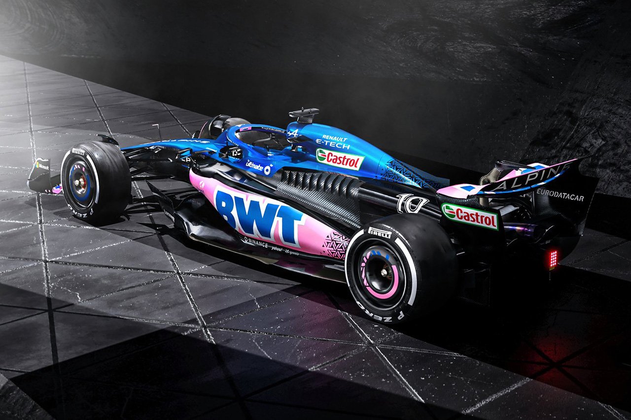 BWTアルピーヌF1チーム、2023年F1マシン『A523』を世界初公開