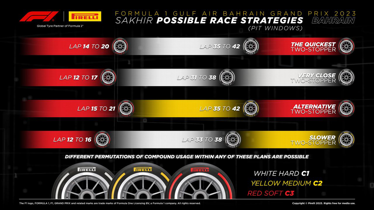 F1バーレーンGP タイヤ戦略