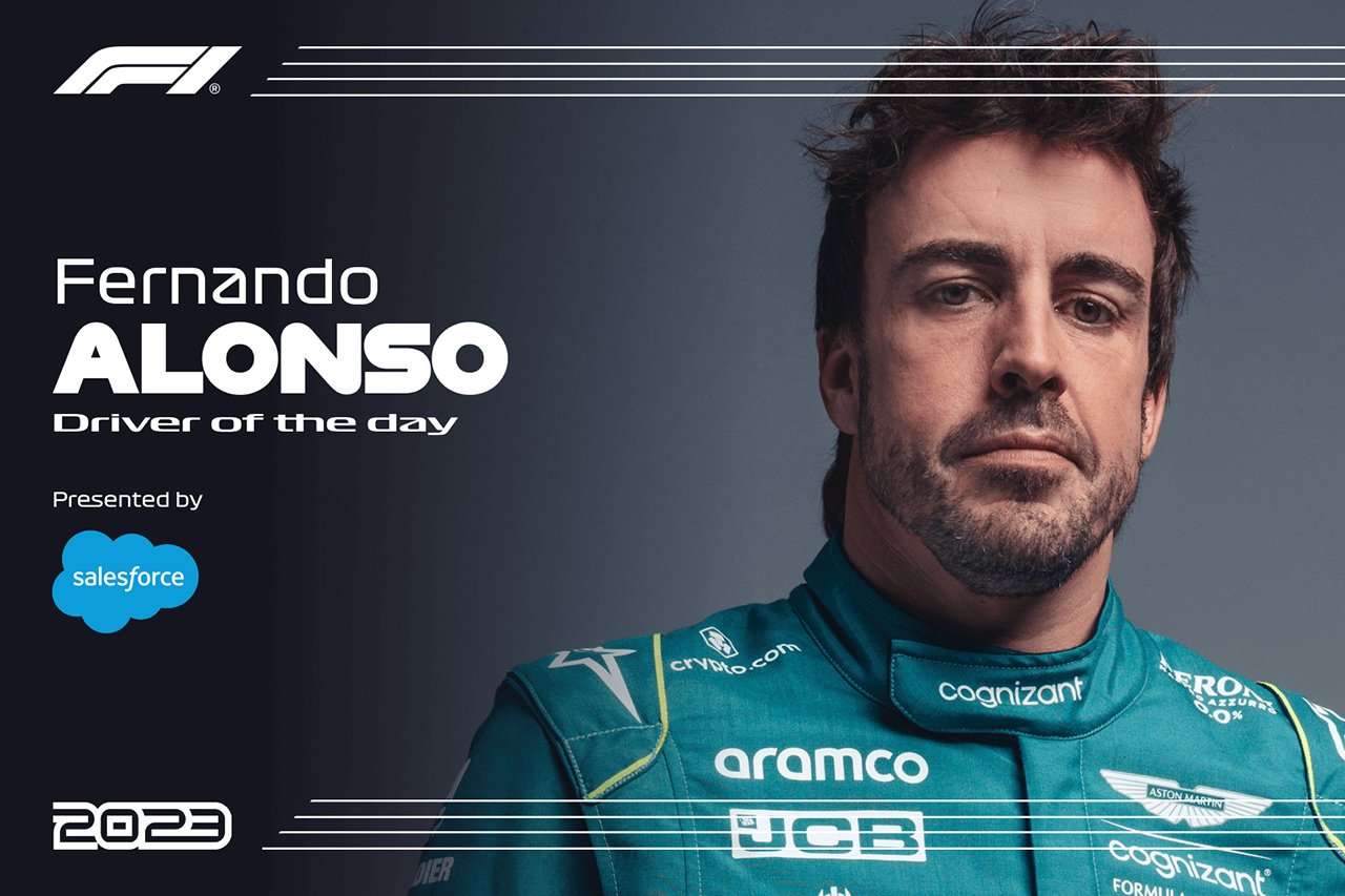 フェルナンド・アロンソ、F1バーレーンGPのDRIVER OF THE DAYに選出