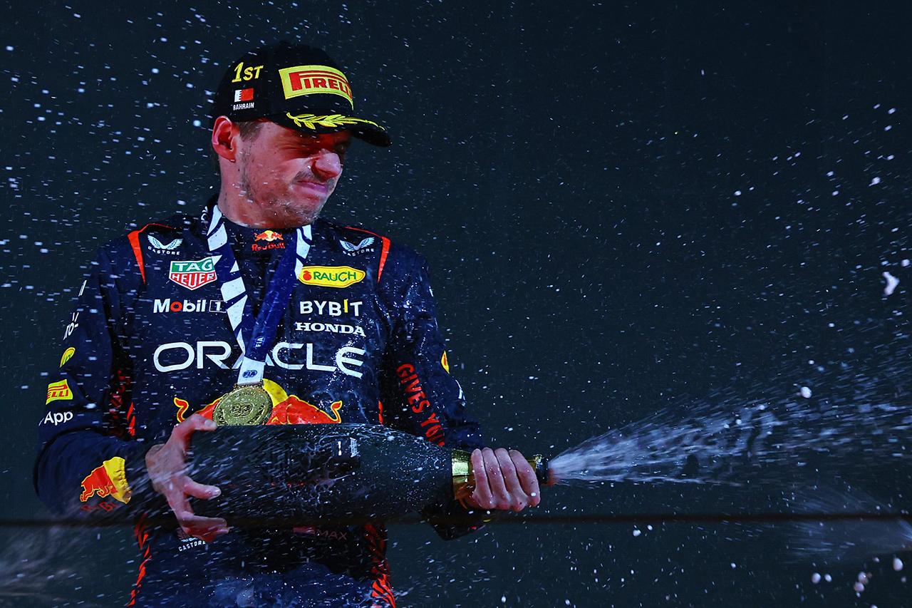 マックス・フェルスタッペンは、バーレーンGPで9回目の挑戦で優勝し、F1での10回目の訪問でバーレーンで優勝した（2020年のサキールGPをカウント）