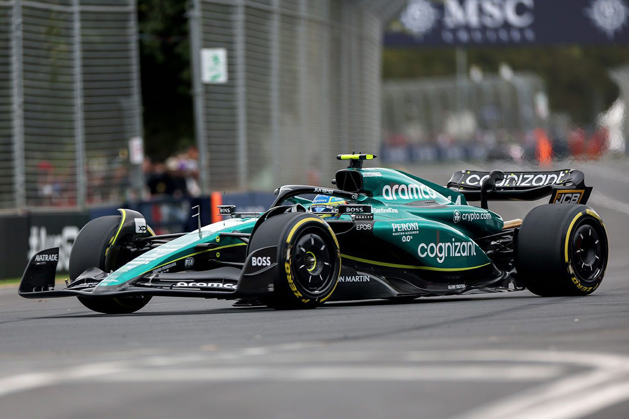 F1オーストラリアGP フリー走行2回目：フェルナンド・アロンソがトップ