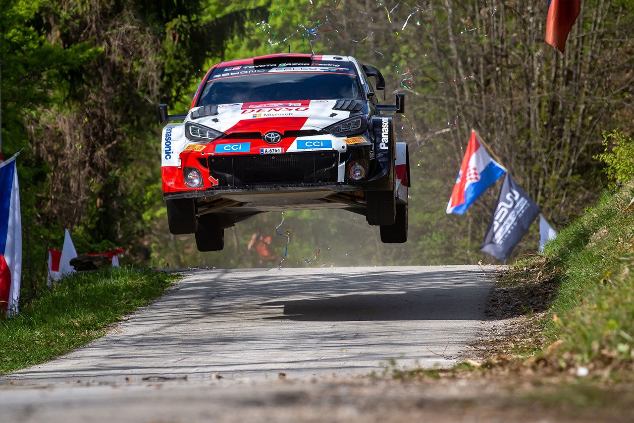 WRC：トヨタ 2023年 第4戦 クロアチア・ラリー デイ2レポート
