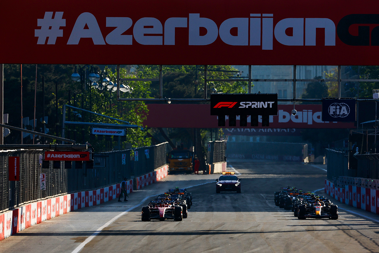 2023年 F1アゼルバイジャンGP 決勝：スターティンググリッド