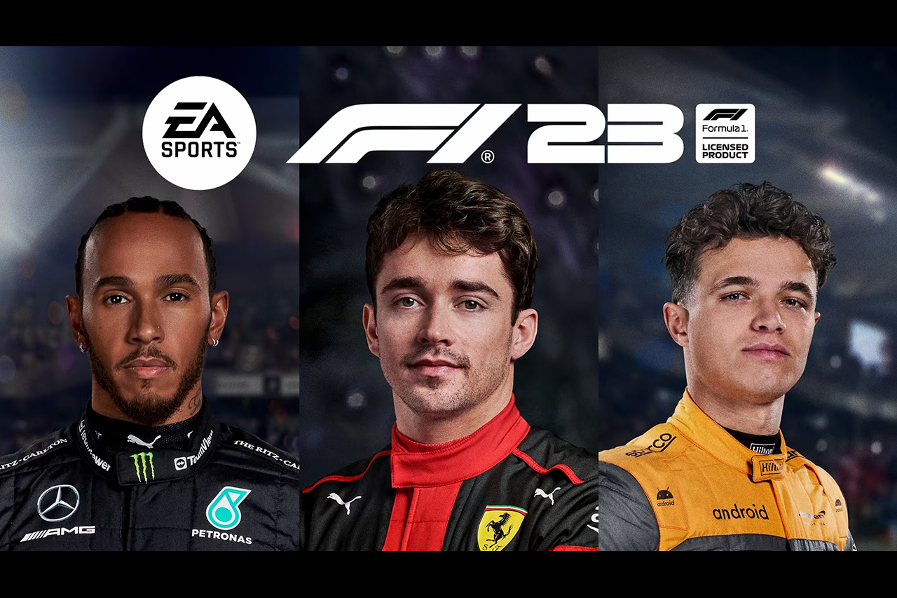 F1公式ゲーム『F1 23』のパッケージデザインが公開