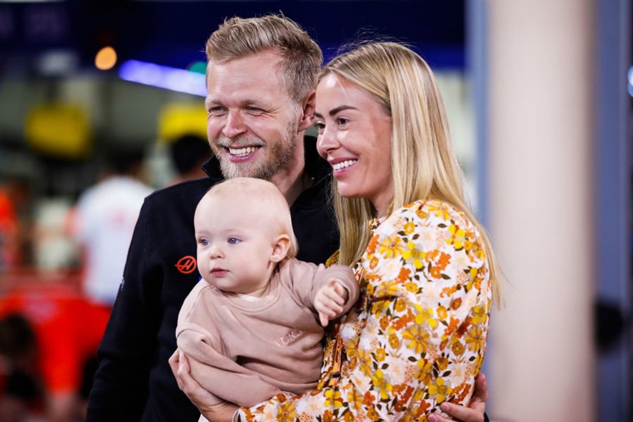 ハースF1のケビン・マグヌッセン、妻ルイーズが第2子を妊娠