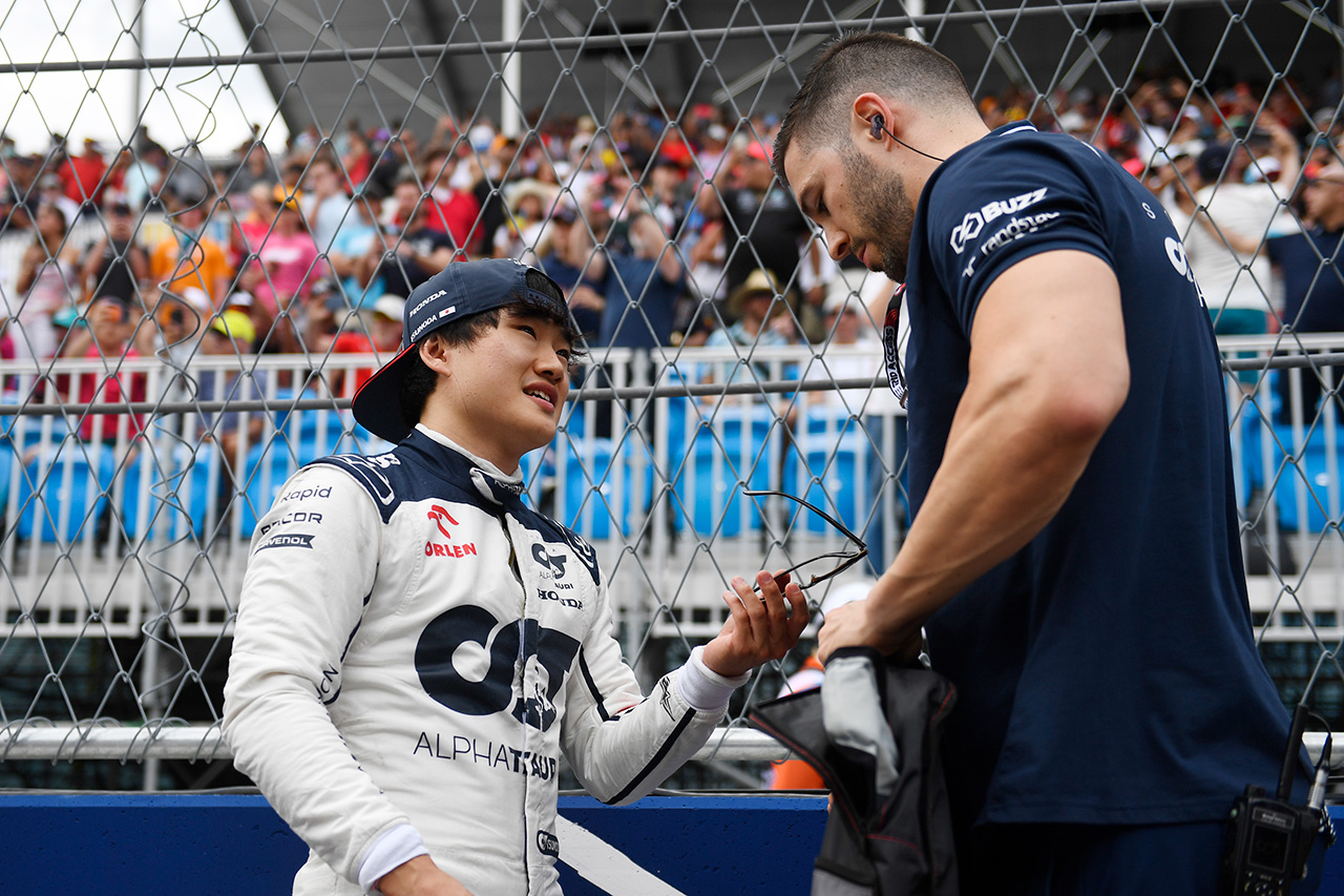 角田裕毅、F1マイミアGPは惜しくも11位「良いリカバリーができた」