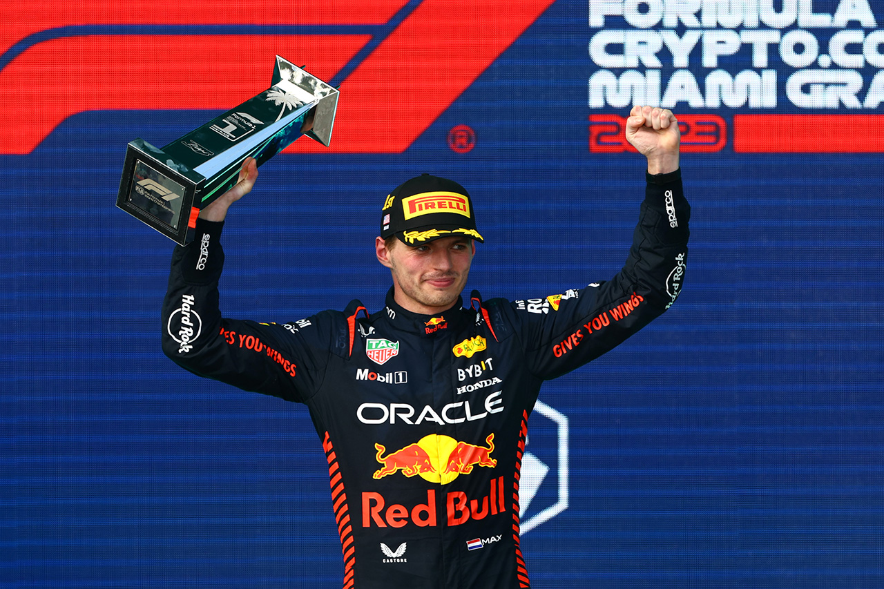 F1王者フェルスタッペン、2023年のローレンス賞はリオネル・メッシに敗北