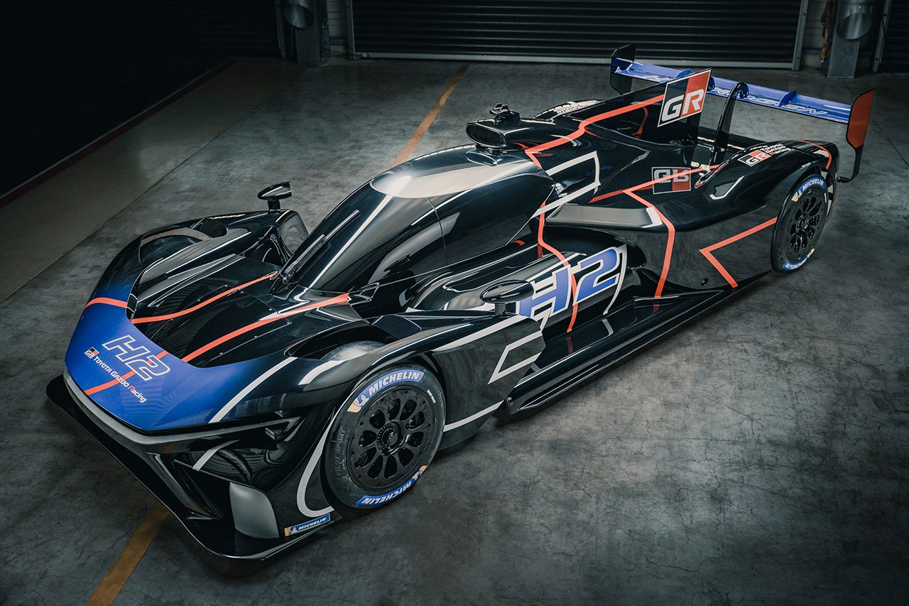トヨタ、水素エンジンのル・マン車両コンセプト「GR H2 Racing Concept」