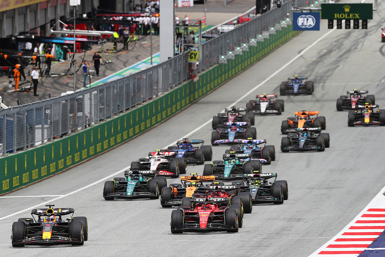 【結果】 2023年F1第10戦オーストリアGP 決勝レース