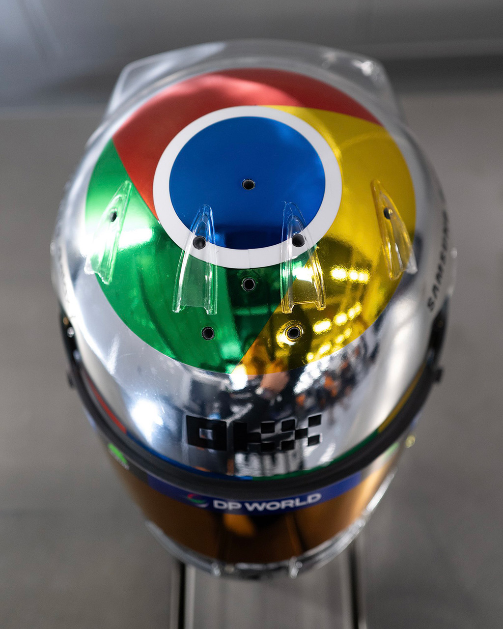 ランド・ノリス マクラーレン F1 イギリスグランプリ ヘルメット