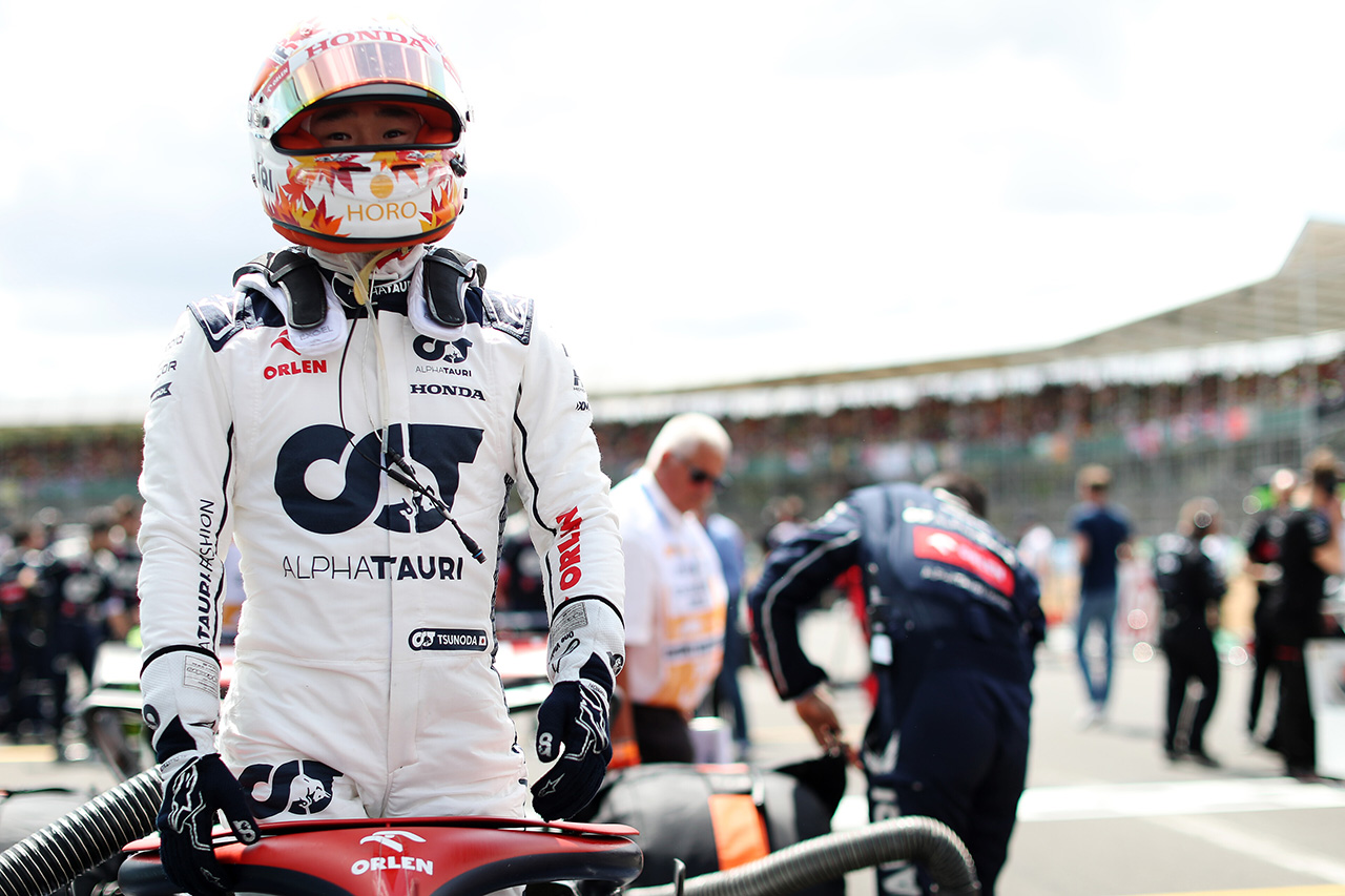 角田裕毅、F1イギリスGP決勝は16位「できることはすべてやった」