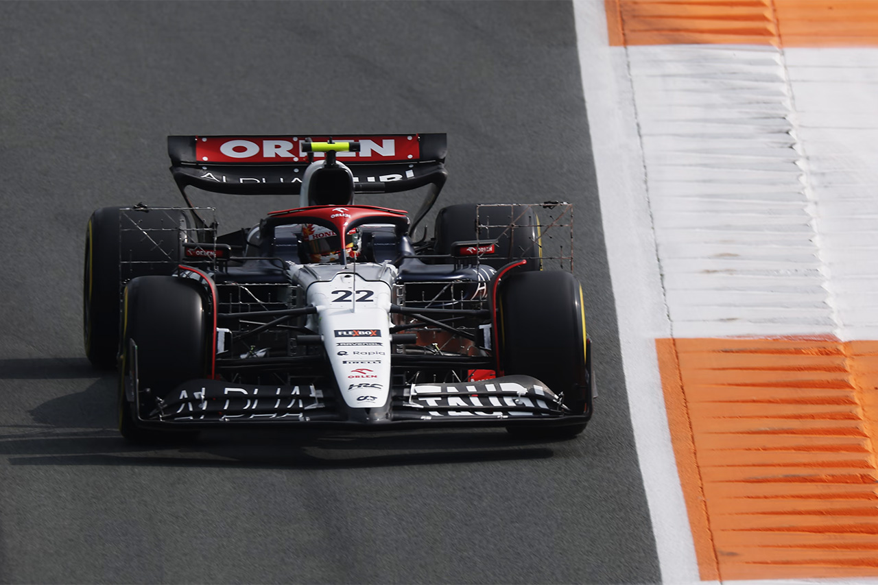 F1オランダGP フリー走行1回目：マックス・フェルスタッペンが最速