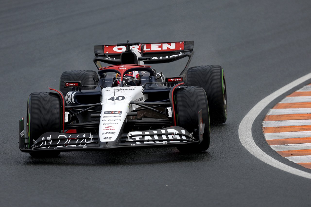 F1オランダGP 予選Q1：予選デビューのリアム・ローソンは最下位で敗退